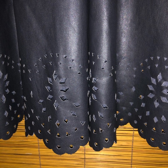 Faux leather dress - Picture 3 of 5